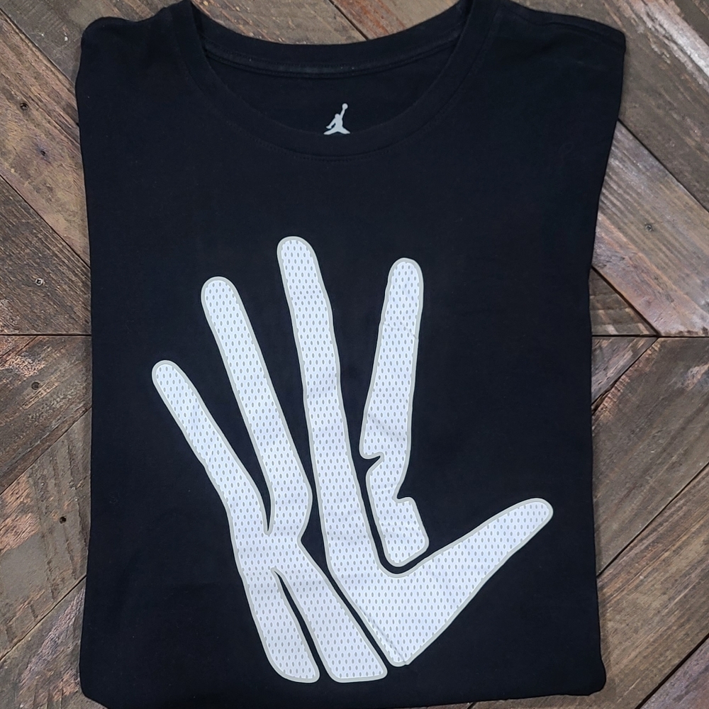 Jordan brand Kawhi Leonard RARE T-shirt.  size L. Spurs, Raptors, Clippers